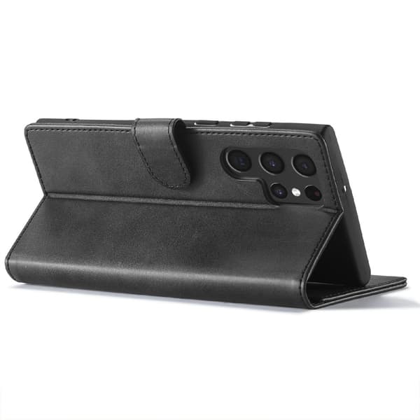 LC.IMEEKE Plånboksfodral Samsung Galaxy S25 Ultra Svart