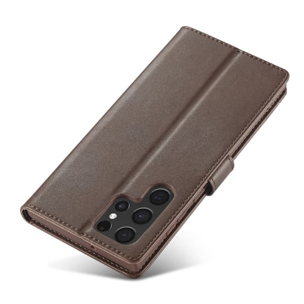 LC.IMEEKE Plånboksfodral Samsung Galaxy S25 Ultra Brun