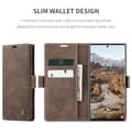 Miniatyrbild 6 av 9: CaseMe Slim Plånboksfodral Samsung Galaxy S25 Ultra Brun