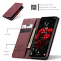 Miniatyrbild 7 av 10: CaseMe Slim Plånboksfodral Samsung Galaxy S25 Röd