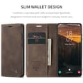 Miniatyrbild 6 av 10: CaseMe Slim Plånboksfodral Samsung Galaxy S25 Plus Brun