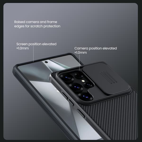 Nillkin CamShield Skal Samsung Galaxy S25 Ultra Svart