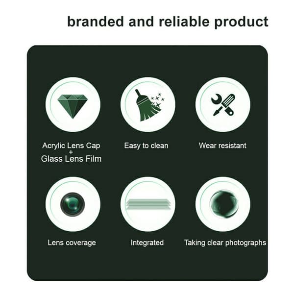 Imak Härdat Glas Linsskydd Samsung Galaxy S25 Svart