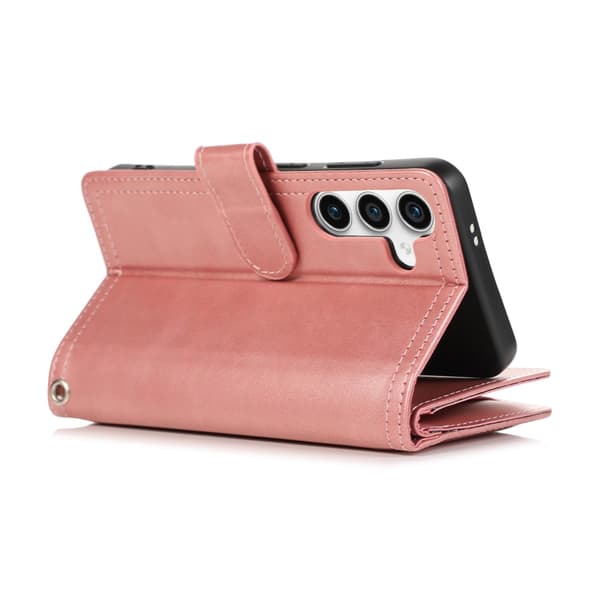 Plånboksfodral Multi-Slot Samsung Galaxy S25 Roséguld