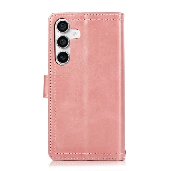 Plånboksfodral Multi-Slot Samsung Galaxy S25 Roséguld