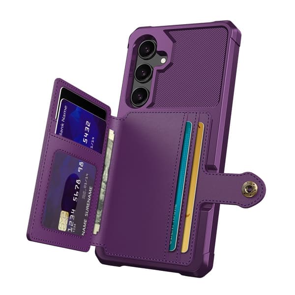 Multi-Slot Case Samsung Galaxy S25 Lila