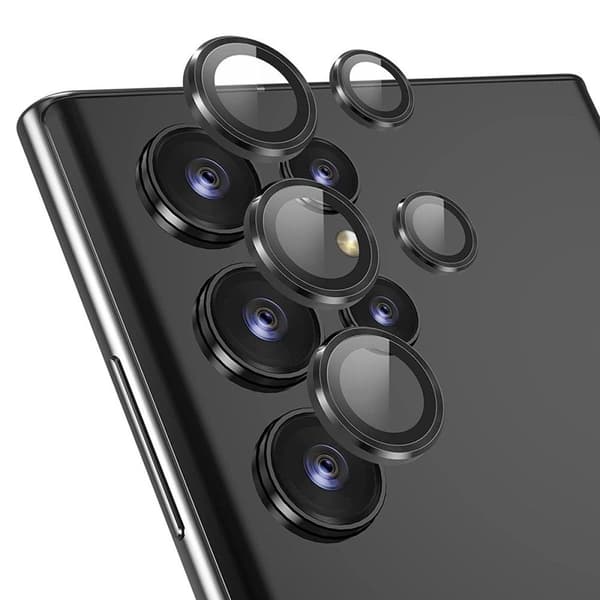 Hat Prince Linsskydd Härdat Glas Samsung Galaxy S25 Ultra Svart