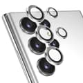 Miniatyrbild 1 av 7: Hat Prince Linsskydd Härdat Glas Samsung Galaxy S25 Ultra Silver