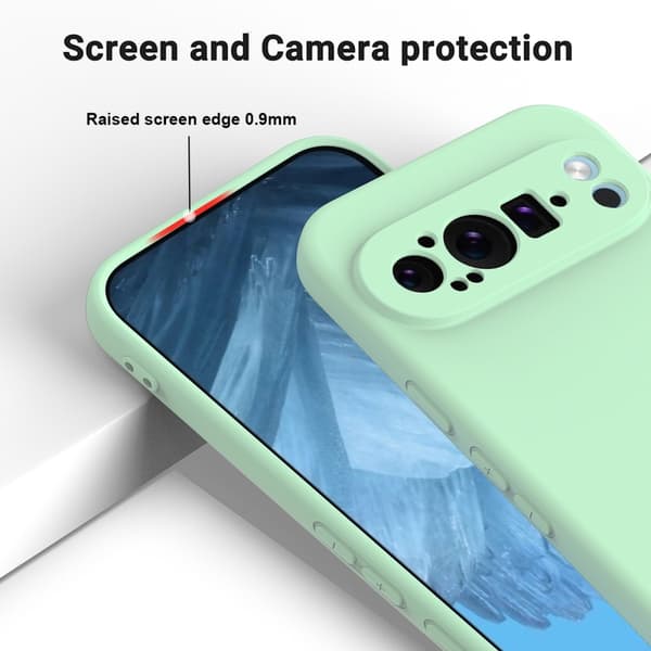 Silikonskal Google Pixel 9 Pro XL Grön
