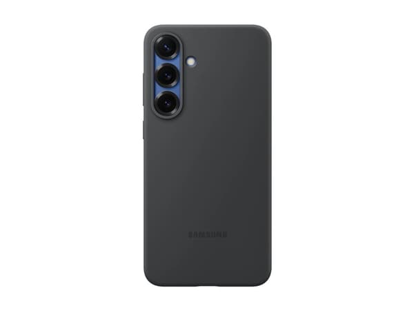Samsung EF-PS936 - Baksidesskydd för mobiltelefon - silikon - svart - för Galaxy S25+