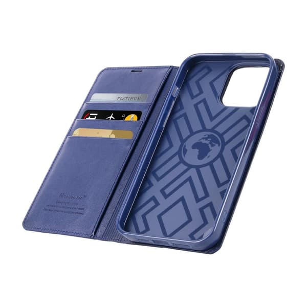 iPhone 16 Pro - Stilrent Plånboksfodral i PU-Läder