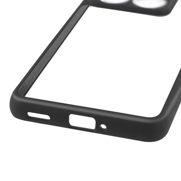 Iskunkestävä PC+TPU-suojakotelo Xiaomi 14T - Läpinäkyvä Takakansi