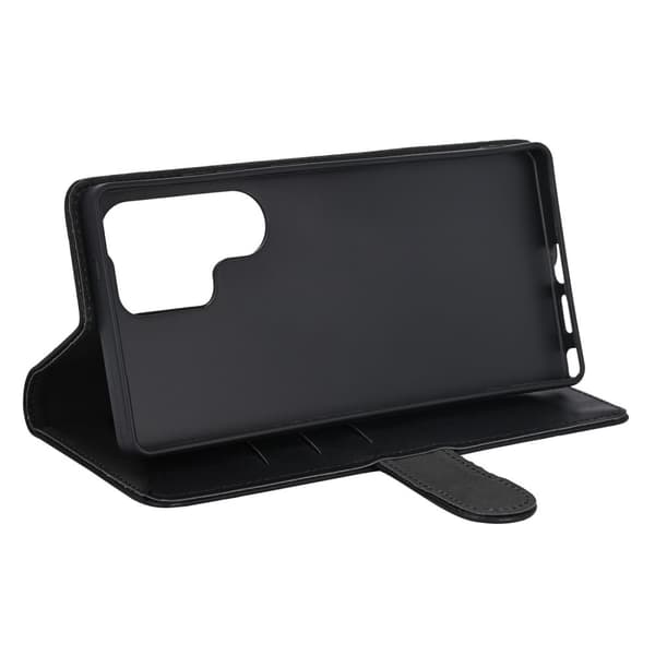 Gear Mobilplånbok Samsung S25 Ultra 5G Klassisk 3 Kort Återvunnen Svart