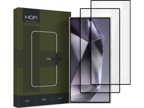 SZKŁO HARTOWANE HOFI GLASS PRO+ 2-PACK GALAXY S25 ULTRA BLACK