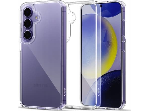 Tech-Protect Flexair Hybrid for Galaxy S25 gjennomsiktig