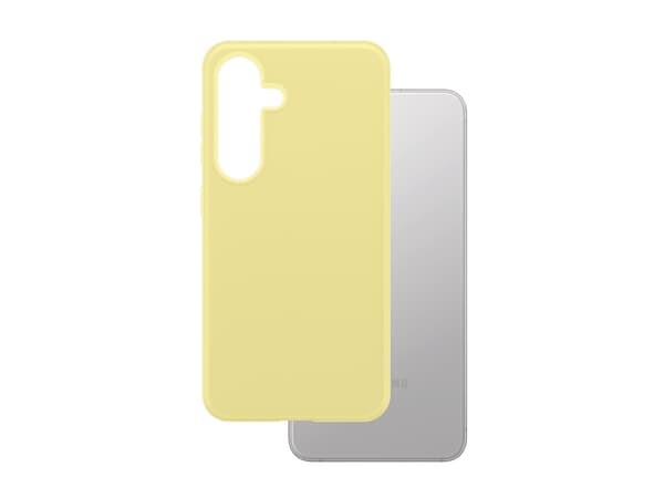 CARE by PanzerGlass - Baksidedeksel for mobiltelefon - polykarbonat, mikrofiber, silikon - chardonnay - for Samsung Galaxy S25