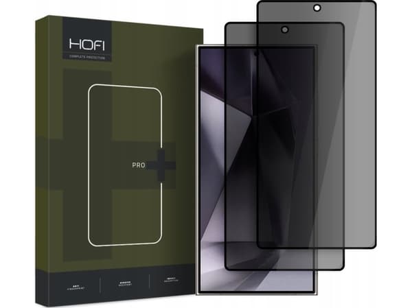 SZKŁO PRYWATYZUJĄCE HOFI ANTI SPY GLASS PRO+ 2-PACK GALAXY S25 ULTRA PRIVACY