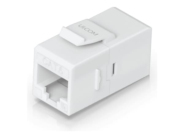 Ubiquiti - Kopplingsdon för nätverk - RJ-45 (hona) till RJ-45 (hona) - CAT 6 (paket om 12)