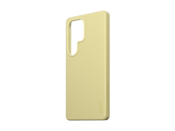 CARE by PanzerGlass - Baksidedeksel for mobiltelefon - polykarbonat, mikrofiber, silikon - chardonnay - for Samsung Galaxy S25 Ultra