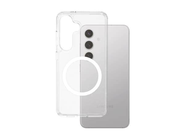 CARE by PanzerGlass Urban Combat - Matkapuhelimen takakuori - termoplastinen polyuretaani (TPU), polykarbonaatti - valkoinen, tähtivalo - Samsung Gal