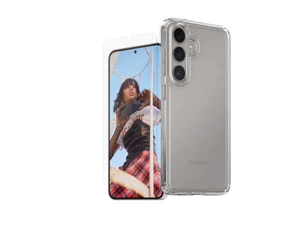 CARE by PanzerGlass X-Ray - Baksidedeksel for mobiltelefon - 2-i-1 - 100 % resirkulert termoplastisk polyuretan (TPU), polyethlen-tereftalat (PET) -