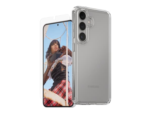 CARE by PanzerGlass X-Ray - Baksidedeksel for mobiltelefon - 2-i-1 - 100 % resirkulert termoplastisk polyuretan (TPU), polyethlen-tereftalat (PET) -
