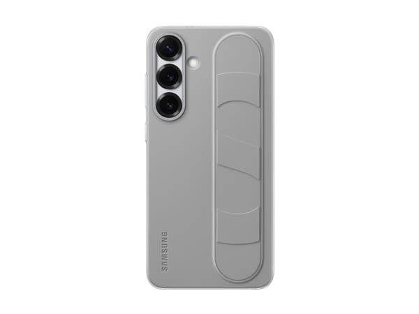 Samsung EF-GS936 - Baksidesskydd för mobiltelefon - silikon - grå - för Galaxy S25+