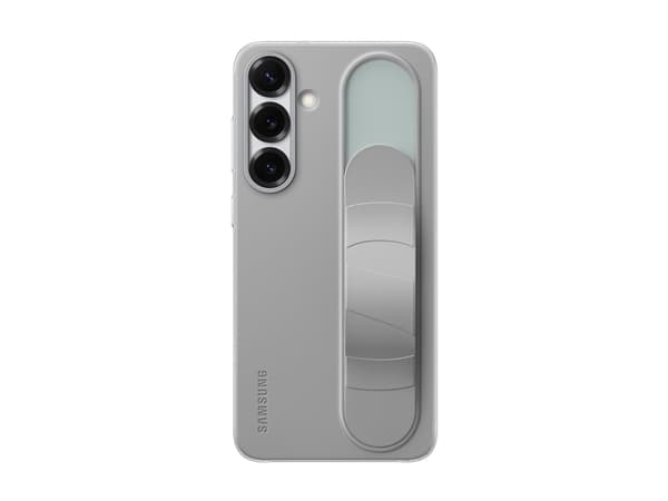 Samsung EF-GS936 - Baksidesskydd för mobiltelefon - silikon - grå - för Galaxy S25+
