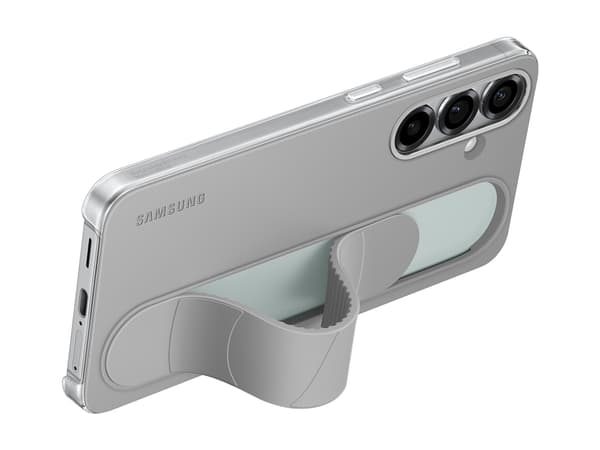 Samsung EF-GS936 - Baksidesskydd för mobiltelefon - silikon - grå - för Galaxy S25+