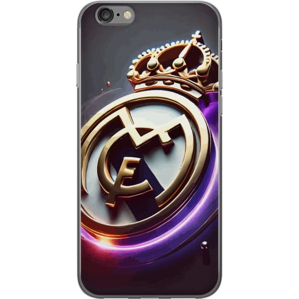 Apple iPhone 6 Genomskinligt Skal Real Madrid CF