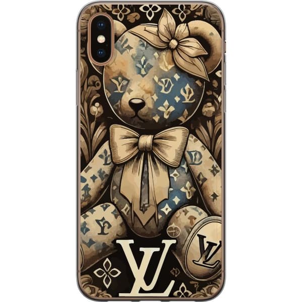Apple iPhone XS Max Gjennomsiktig deksel LV Teddy