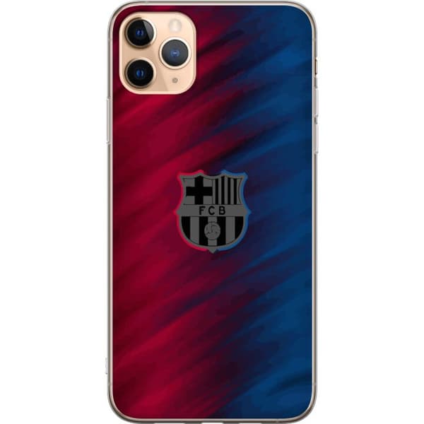 Apple iPhone 11 Pro Max Läpinäkyvä kuori FC Barcelona