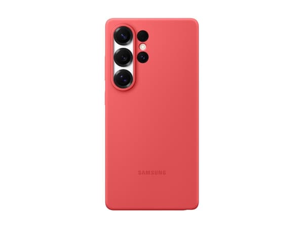 Samsung EF-PS938 - Baksidesskydd för mobiltelefon - silikon - röd - för Galaxy S25 Ultra