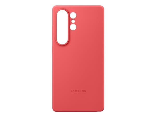 Samsung EF-PS938 - Baksidesskydd för mobiltelefon - silikon - röd - för Galaxy S25 Ultra