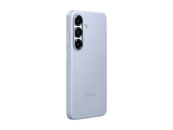 Samsung EF-VS931 - Takakuori matkapuhelimelle - nahkakuvio - vaaleansininen - Galaxy S25:lle