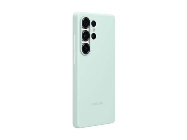 Samsung EF-PS938 - Baksidesskydd för mobiltelefon - silikon - mint - för Galaxy S25 Ultra
