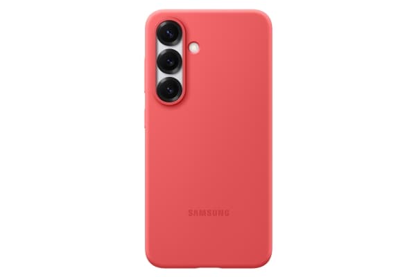 Samsung EF-PS931 - Baksidedeksel for mobiltelefon - silikon - rød - for Galaxy S25