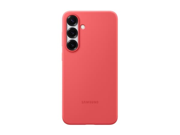 Samsung EF-PS936 - Baksidedeksel for mobiltelefon - silikon - rød - for Galaxy S25+
