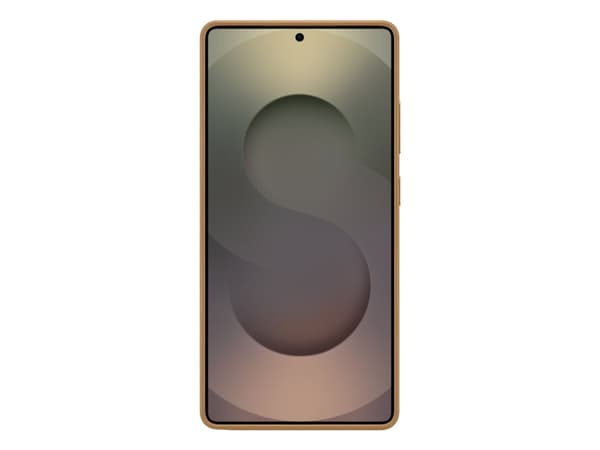 Samsung EF-VS938 - Baksidedeksel for mobiltelefon - fauxlær - kamelhårfarget - for Galaxy S25 Ultra