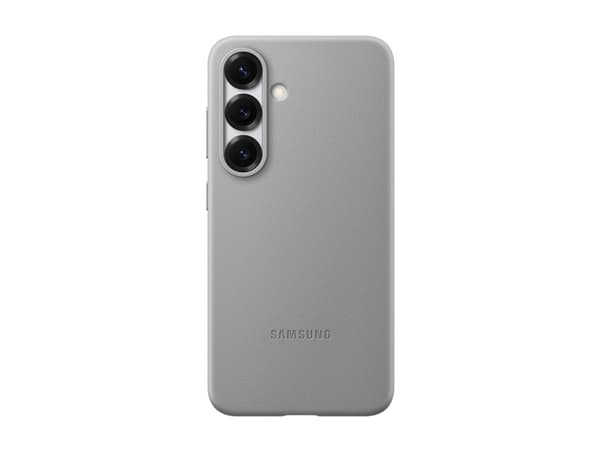 Samsung EF-VS931 - Takakuori matkapuhelimelle - nahkakuvio - harmaa - Galaxy S25:lle
