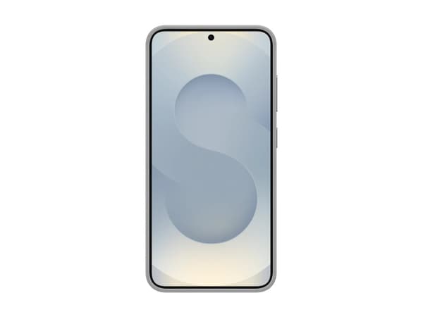 Samsung EF-VS931 - Takakuori matkapuhelimelle - nahkakuvio - harmaa - Galaxy S25:lle