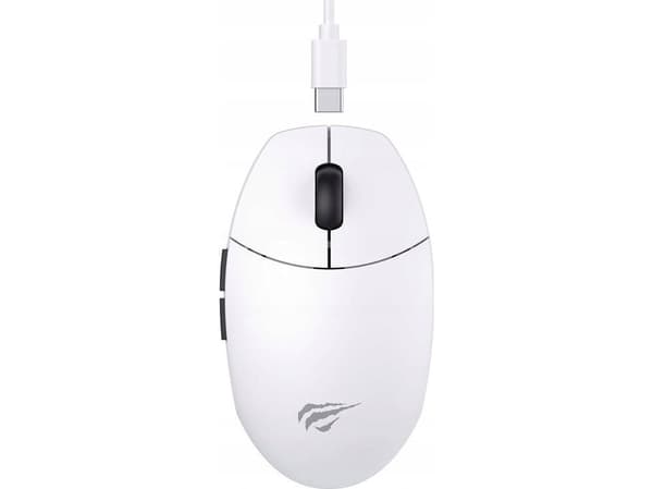 Havit MS1039W trådlös gamingmus (vit)