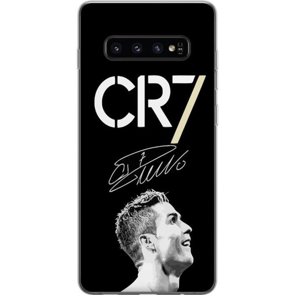 Samsung Galaxy S10 Gjennomsiktig deksel CR7 Ronaldo