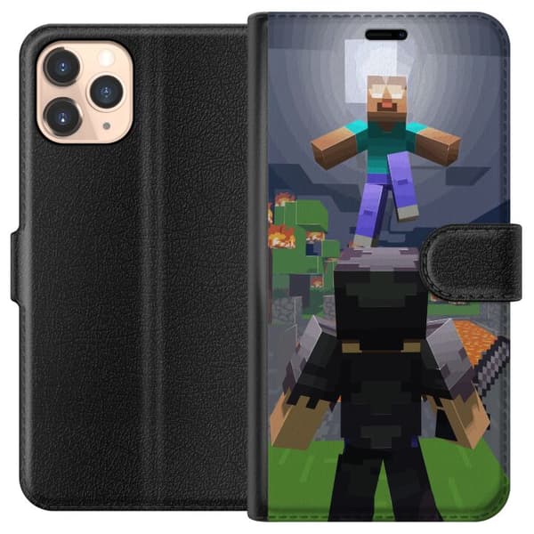 Apple iPhone 11 Pro Lompakkokotelo Minecraft