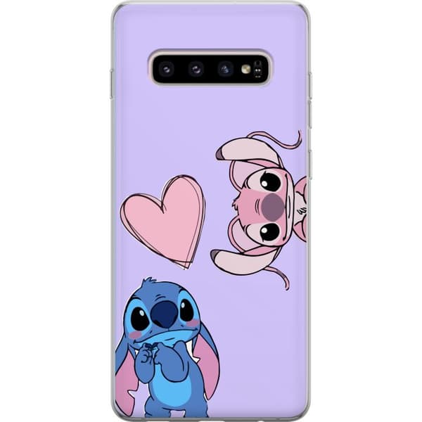 Samsung Galaxy S10+ Genomskinligt Skal stitch vs stich