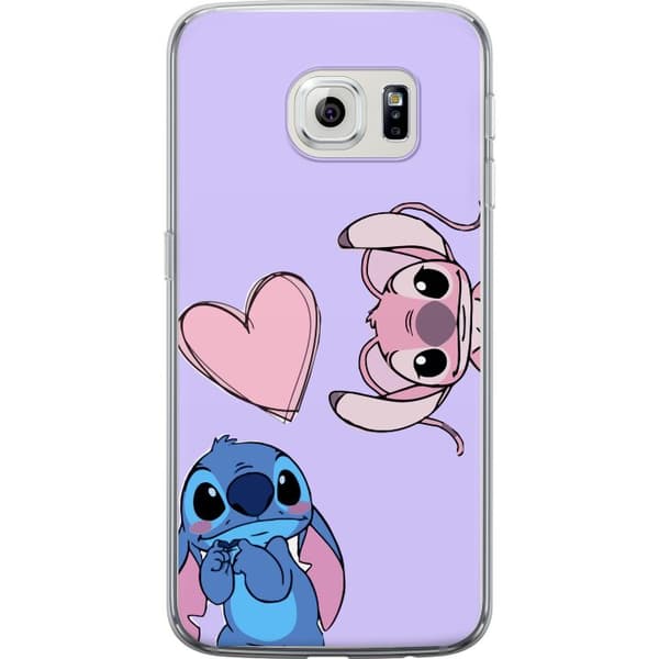 Samsung Galaxy S6 edge Genomskinligt Skal stitch vs stich