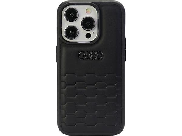 Audi Audi GT Synthetic Leather iPhone 15 Pro Max 6.7" czarny/black hardcase AU-TPUPCIP15PM-GT/D2-BK NoSize