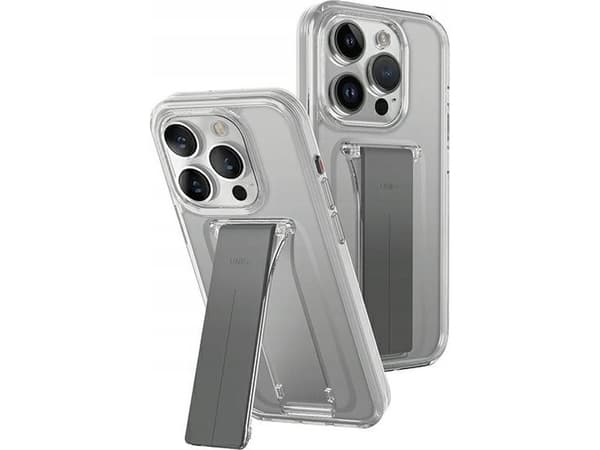 Apple iPhone 15 Pro UNIQ Heldro Mount with Stand telefono dėklas skaidrus
