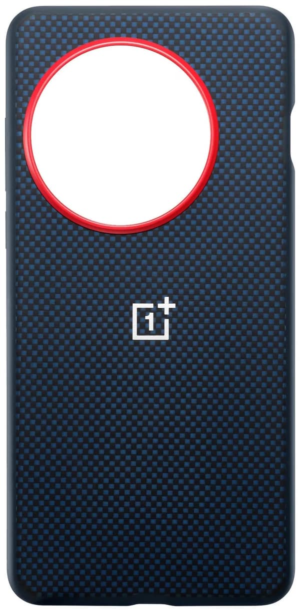 OnePlus - Matkapuhelimen takakansi - magneettinen - aramidikuitu - keskiyönsininen - OnePlus 13:lle