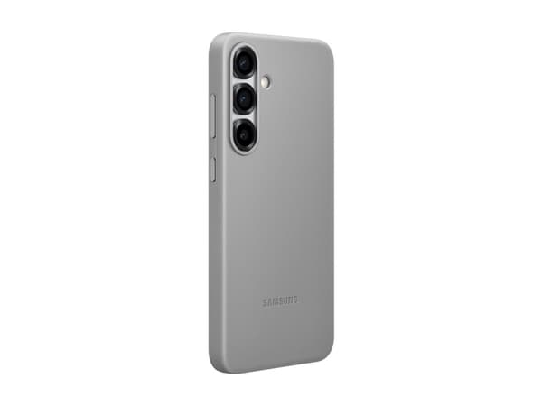 Samsung EF-VS936 - Baksidedeksel for mobiltelefon - fauxlær - grå - for Galaxy S25+